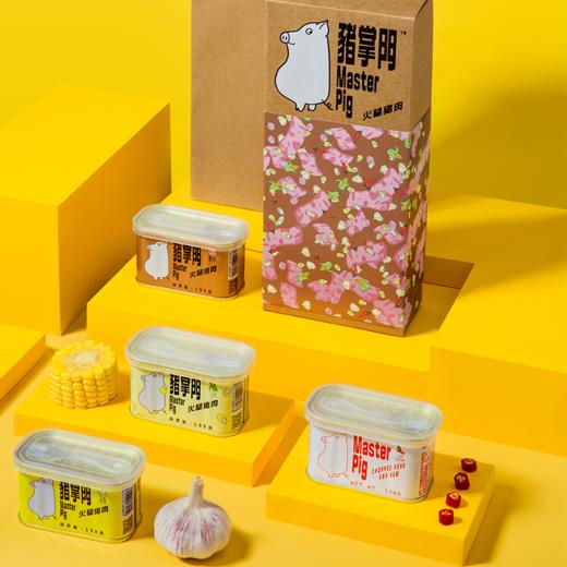 【90%以上肉含量】猪掌门罐头午餐肉 “猪”中豪杰  Q弹饱满  高精瘦肉 优质食材 0香精0色素 商品图6