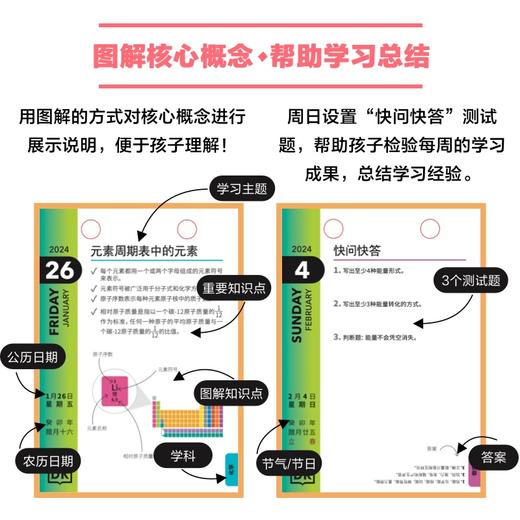 2024 DK天才百科日历 商品图5