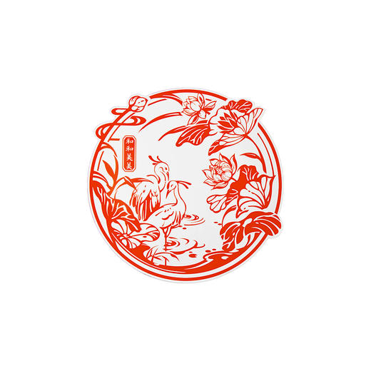 【故宫窗花】喜气盈庭窗花静电贴玻璃贴乔迁新居新春福字贴（一套3张） 商品图9