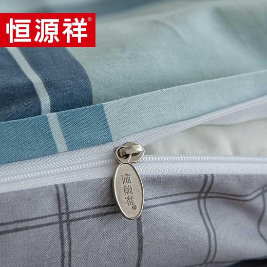 恒源祥礼业TBK3003-2卡里商务五件套宿舍可用家用套件 卡里商务五件套 1.2m（被套：155*205cm） 商品图3