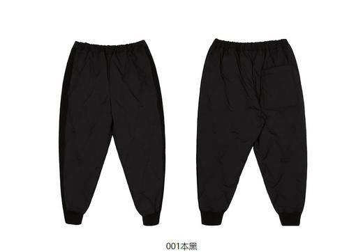 jnby  23年冬款  羽绒长裤  1NAE13010 商品图4