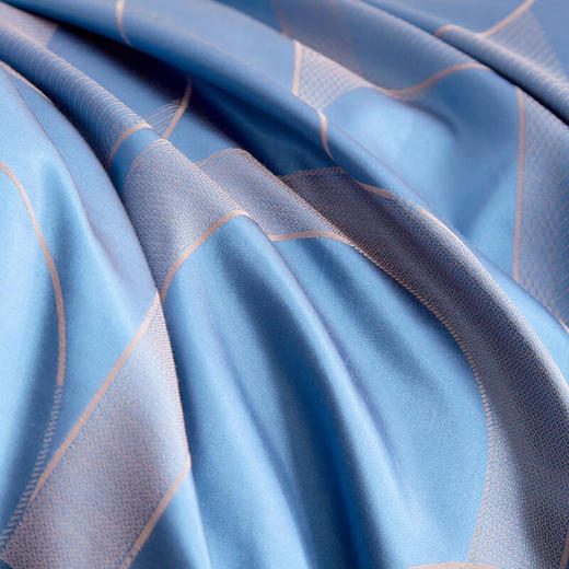 恒源祥（HYX）礼业TBK2045西雅图仿真丝四件套 西雅图 200*230cm 商品图2