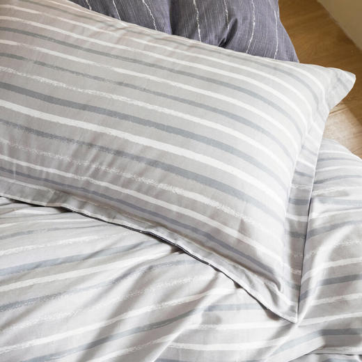 無印优品全棉斜纹四件套 异度空间     MUJI-TJ23-79 商品图2