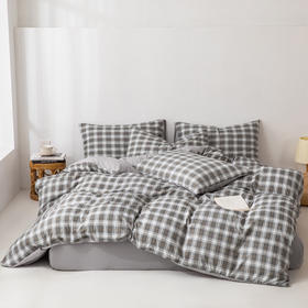 無印麻小棉四件套-缤果时光    MUJI-TJ23-67