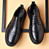 星期六男士英伦风布洛克真皮皮鞋SS23122090 商品缩略图4