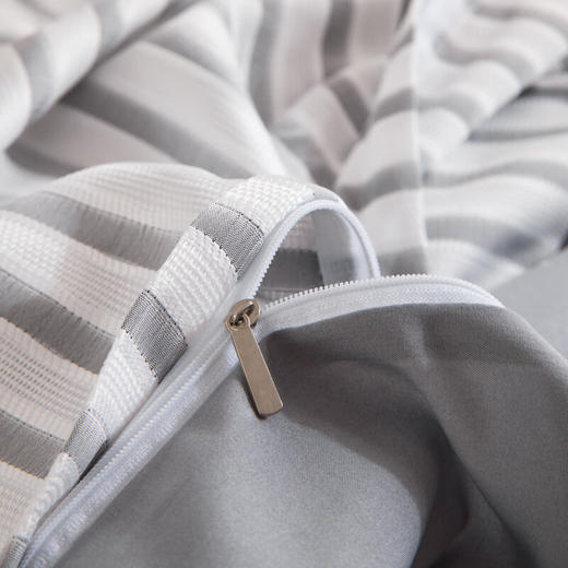 無印水洗棉提花四件套-似水流年 MUJI-TJ23-65 商品图3