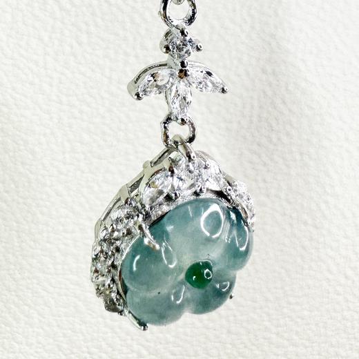 东岳繁花翡翠耳坠 商品图3