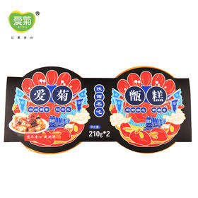 【陕西特产】爱菊甑糕2碗装 210g*2