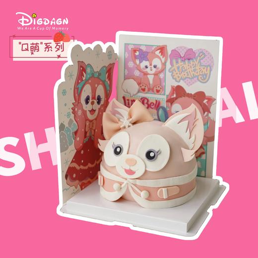 【粉狐狸】-翻糖造型-新鲜水果蛋糕 商品图0