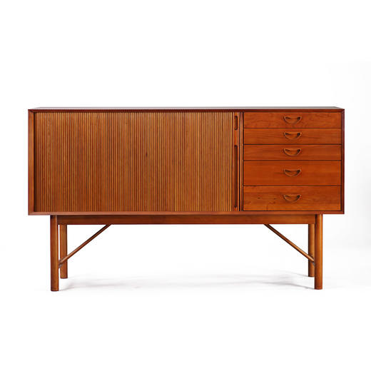 伽罗 JALO MCM风格卷帘门长边柜 商品图0