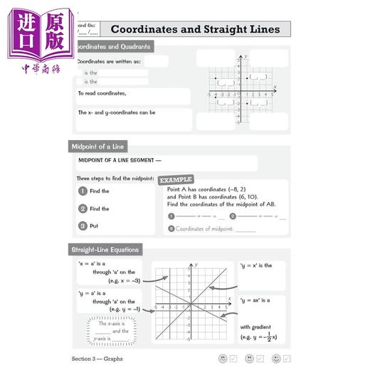 【中商原版】英国原版CGP教辅 New GCSE Maths Edexcel Knowledge Retriever Foundation 新版数学 Edexcel 知识检索器 基础 商品图2