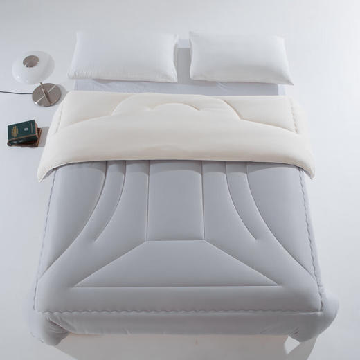 無印云锦针织生姜暖绒被MUJI-B23-58 商品图0