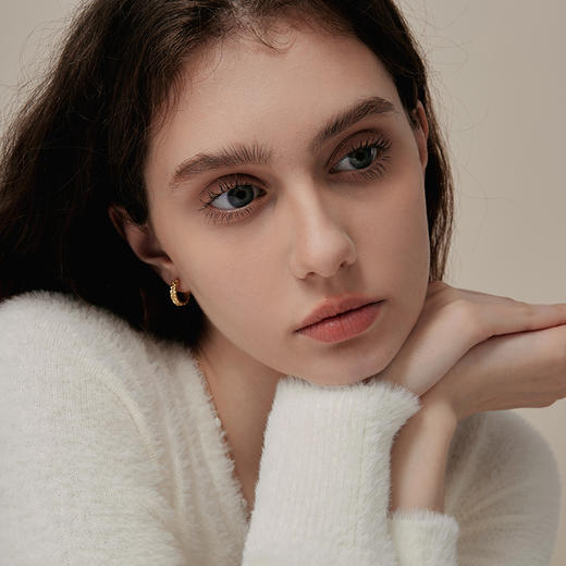 ARSIS｜纯真年代系列 油画巴洛克耳坠 商品图5