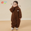 贝贝怡童装冬季男童保暖夹棉连体衣宝宝羊羔绒连帽外套爬服234L2075
 商品缩略图3