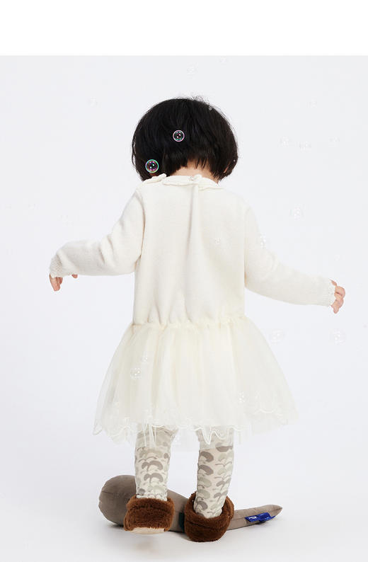 jnby  23年冬款  长袖毛衫连衣裙  YNAG10380 商品图4