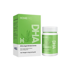 HomePro合普诺DHA藻油糖果60粒/瓶