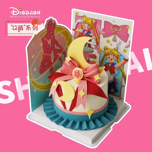 【美少女】-翻糖造型-新鲜水果蛋糕 商品图0