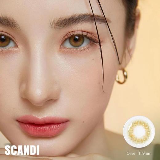 olens日抛  卡其绿/榛木棕/冰岛灰 scandi 14.2mm 一盒10p  日抛无售后！！ 商品图4