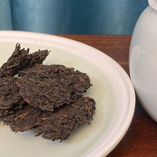 澜沧古茶2016年紫龙圆茶紫芽茶普洱茶熟茶大饼357g 商品图4