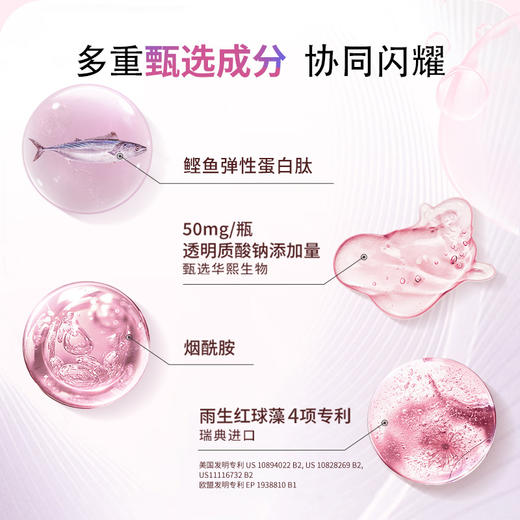 统一美研社燕窝胶原蛋白肽烟酰胺饮小分子口服液蛋白饮 8瓶/盒 商品图3