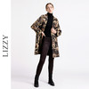 LIZZY2023秋冬新款英伦风格优雅简约H摆型提花面料双排扣大衣2961 商品缩略图1