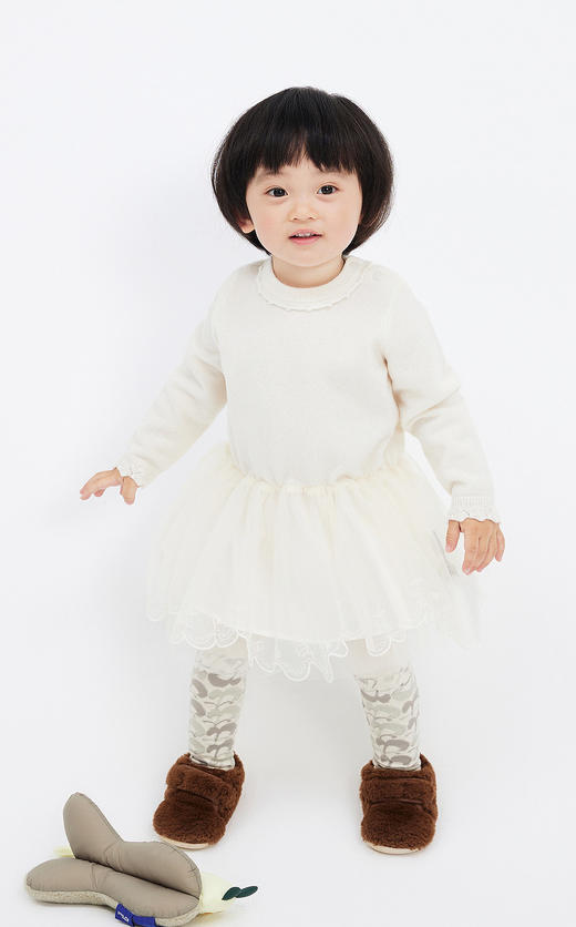 jnby  23年冬款  长袖毛衫连衣裙  YNAG10380 商品图3