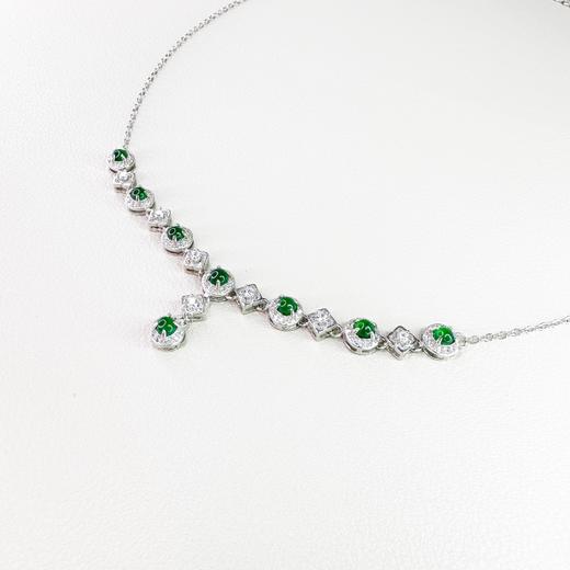 东岳翡翠项链（方形） 商品图1