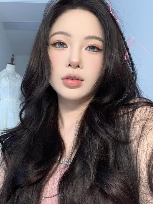 Wecute半年抛 | 泰式奶蓝&蜂窝奶茶 14.2mm白狮参考着色中等直径 | 半年抛 商品图3