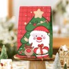  圣诞节纸袋 平口  圣诞老人企鹅姜饼人小鹿包装袋 糖果饼干糯米船袋 商品缩略图0