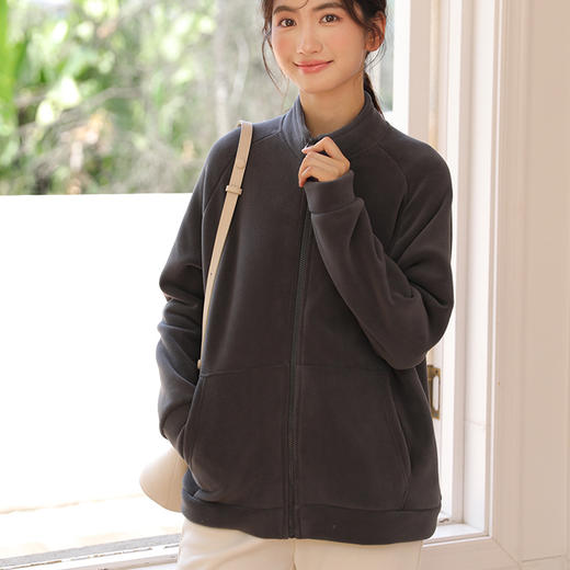 【摩登法则 摇粒绒外套】多个颜色 搭配不同风格 摇粒绒材质 柔软亲肤 商品图5