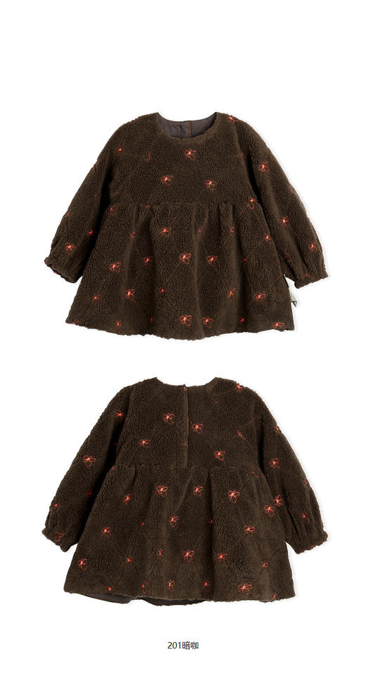 jnby  23年冬款  长袖连衣裙 YNAG10130 商品图9