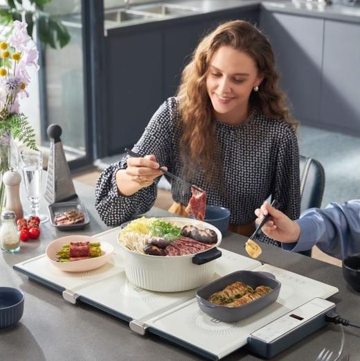 8折特惠 | 摩飞折叠暖菜板  第一代/第二代  多种材质餐具适用 商品图4