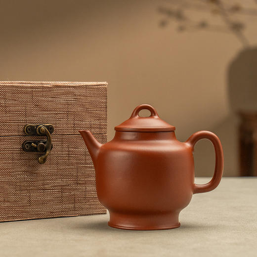 《高士壶》 袁婷   工艺美术师、一线实力派陶手、作品《枫秋》荣获“我有匠心”第四届宜兴紫砂全手工制壶大赛金奖、2015年首届“景舟杯”铜奖得主 商品图4