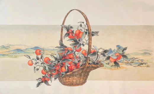 蕾蔓娜《柿柿江山皆如意》原作 商品图0