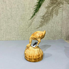 鸬鹚°竹雕摆件