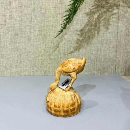 鸬鹚°竹雕摆件 商品图0