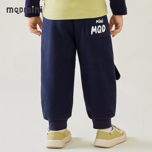 【厚绒】【80-140】【MQDmini】男童冬款加绒裤子保暖卫裤 商品图8