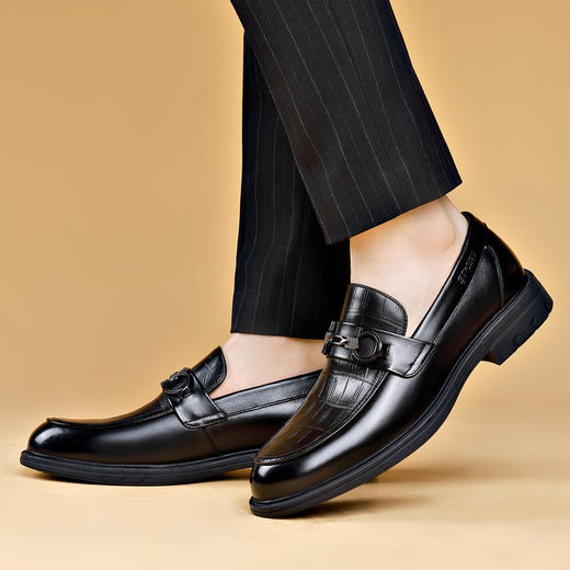 星期六男士简约扣饰皮鞋SS23122572 商品图7