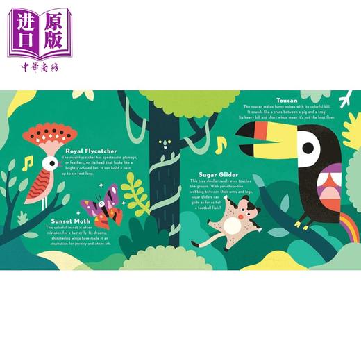 【中商原版】Susan Patterson：Cuddly Critters for Little Geniuses动物小天才英文原版进口图书儿童绘本故事图画书 商品图1