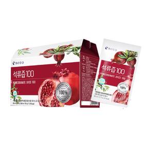 韩国BOTO低卡无添加富含维生素有机红石榴汁浓缩原液系列