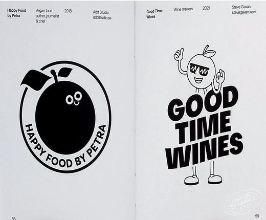 【中商原版】Food & Drink Logos 进口艺术 食物与饮品的商标 商品图5