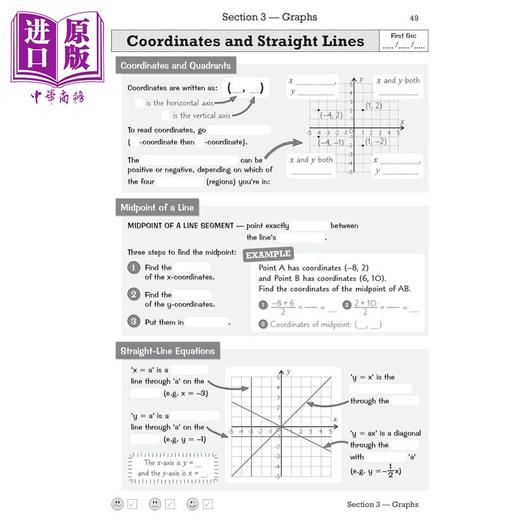 【中商原版】英国原版CGP教辅 New GCSE Maths Edexcel Knowledge Retriever Foundation 新版数学 Edexcel 知识检索器 基础 商品图3