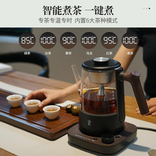 【鸣盏喷淋式煮茶器】家用新款一体式全自动小型煮茶炉老白茶养生壶 商品图1