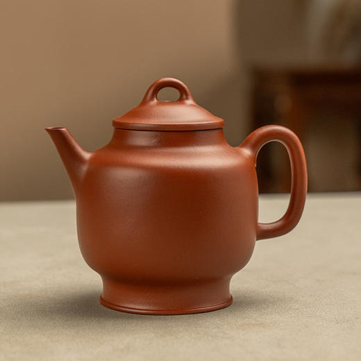 《高士壶》 袁婷   工艺美术师、一线实力派陶手、作品《枫秋》荣获“我有匠心”第四届宜兴紫砂全手工制壶大赛金奖、2015年首届“景舟杯”铜奖得主 商品图1