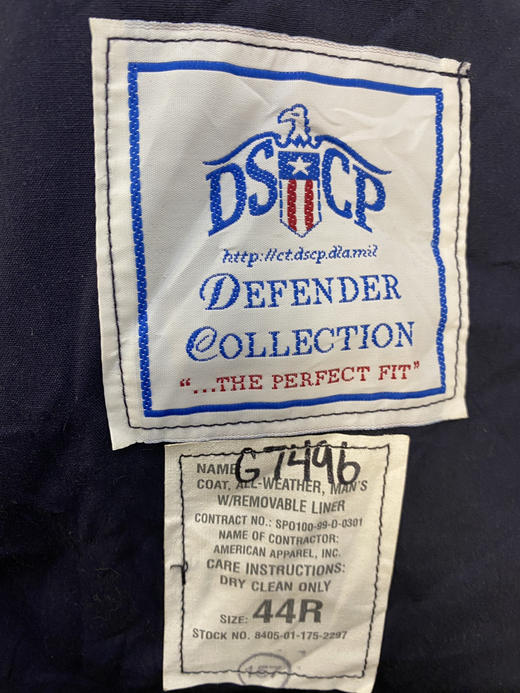 90年代 Vintage 美军公发 DSCP 休闲外套 _CJK(L) 商品图2