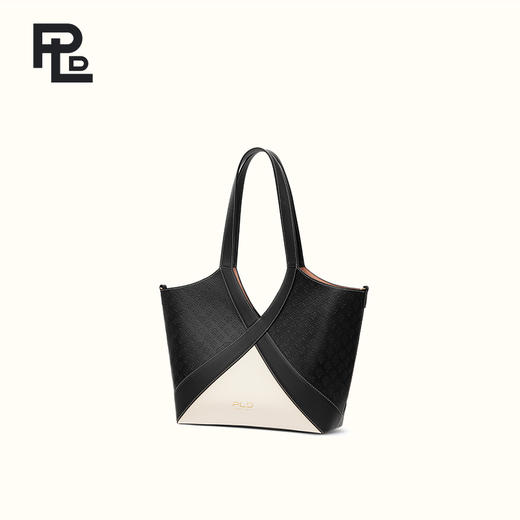 保兰德PLD老花经典系列衣襟系列头层牛皮高级感托特包体制内子母包女通勤必备女包 商品图2