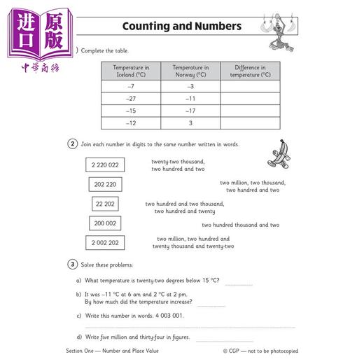 【中商原版】英国CGP KS2 Maths Workout - Year 6 商品图2