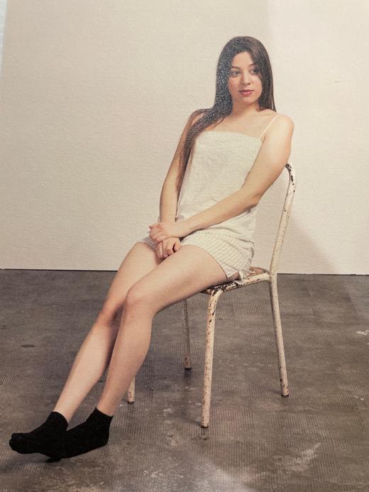 ALBUM DI FAMIGLIA 浅色条纹上衣吊带背心 商品图6