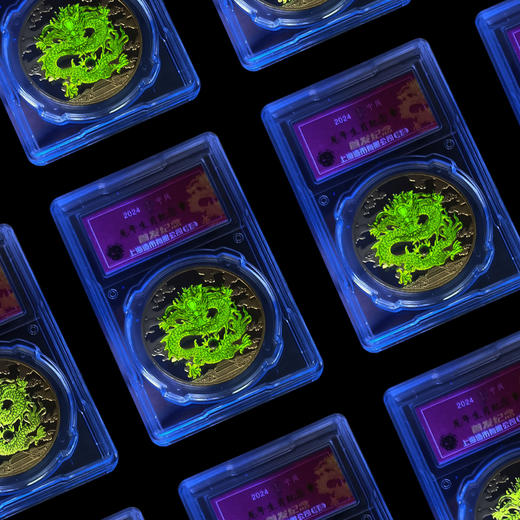 【上海造币】2024龙年生肖纪念章 首日评级 商品图7