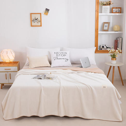 無印华夫格复合毯  MUJI-TZ23-80 商品图0